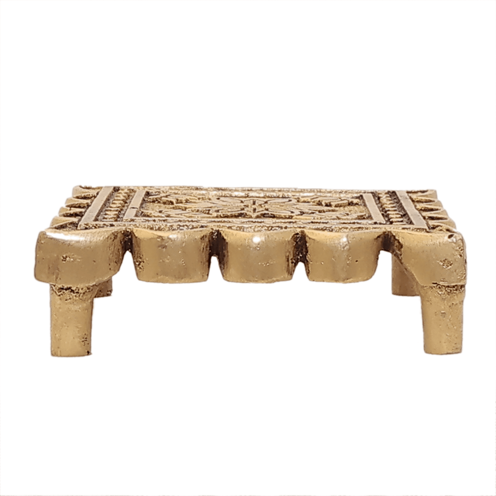 BH11529_2 KALARAMBH Brass Bajath 0.7 Inch, 1 Pcs