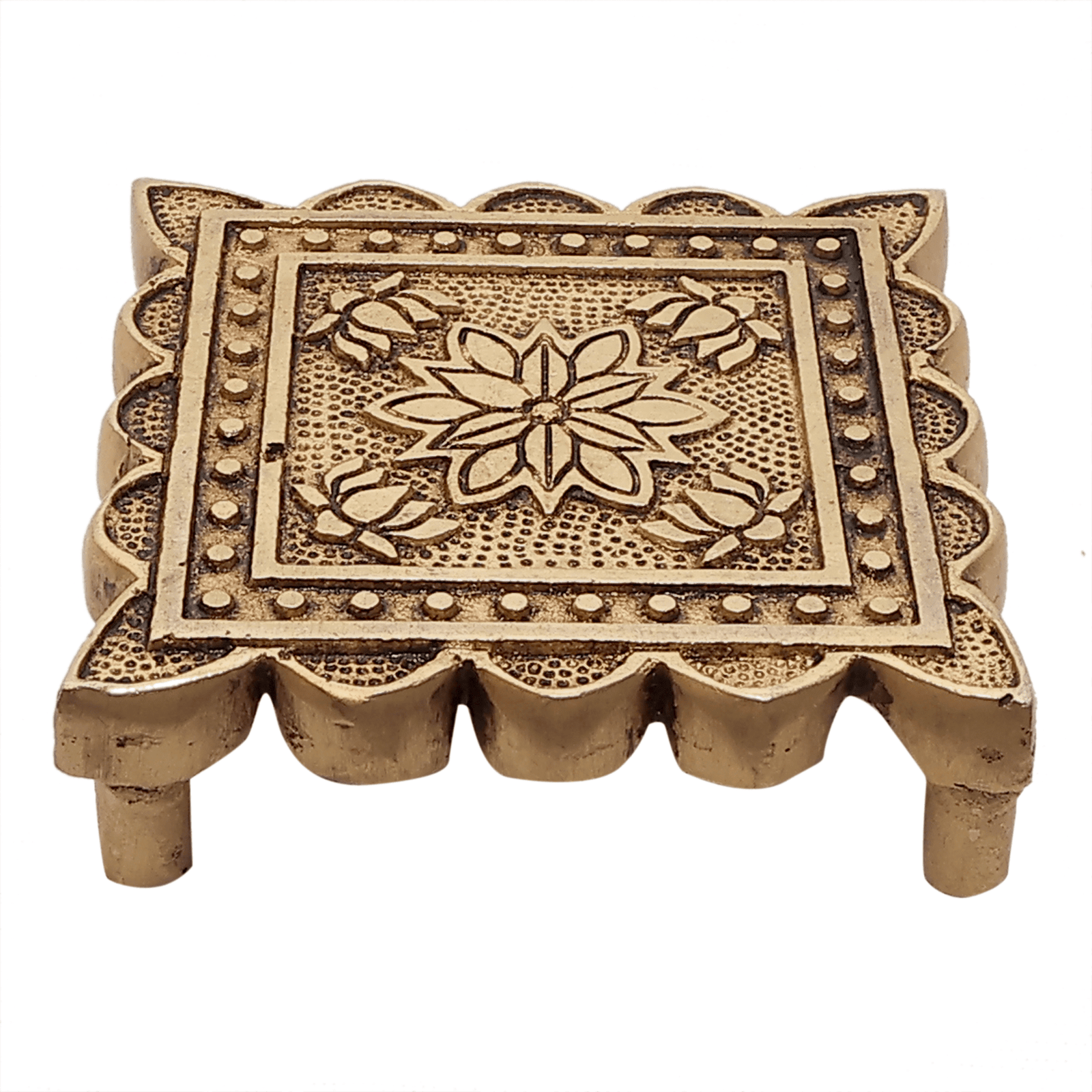 KALARAMBH Brass Bajath 0.7 Inch, 1 Pcs KALARAMBH Brass Bajath 0.7 Inch, 1 Pcs