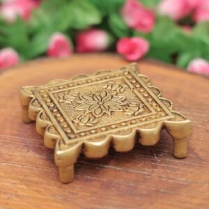 KALARAMBH Brass Bajath 0.7 Inch, 1 Pcs