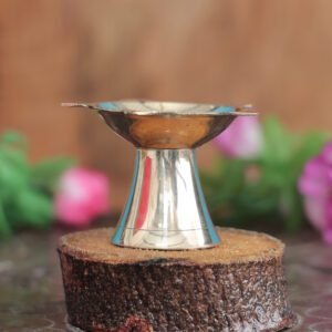 KALARAMBH Brass Divi 1.9 Inch, 1 Pcs