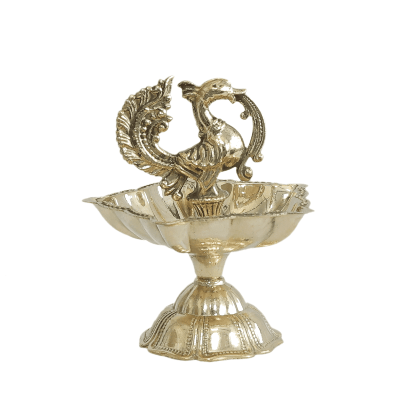 KALARAMBH Brass Divi 2.8 Inch, 1 Pcs KALARAMBH Brass Divi 2.8 Inch, 1 Pcs