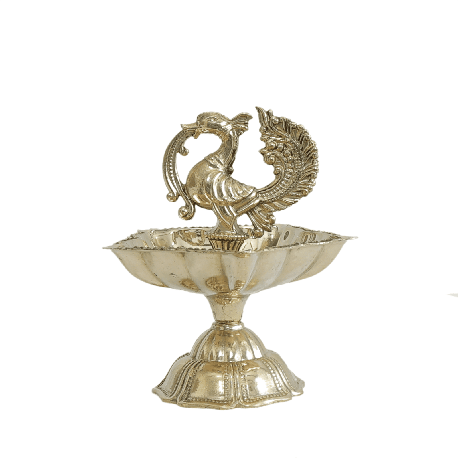 KALARAMBH Brass Divi 2.8 Inch, 1 Pcs KALARAMBH Brass Divi 2.8 Inch, 1 Pcs