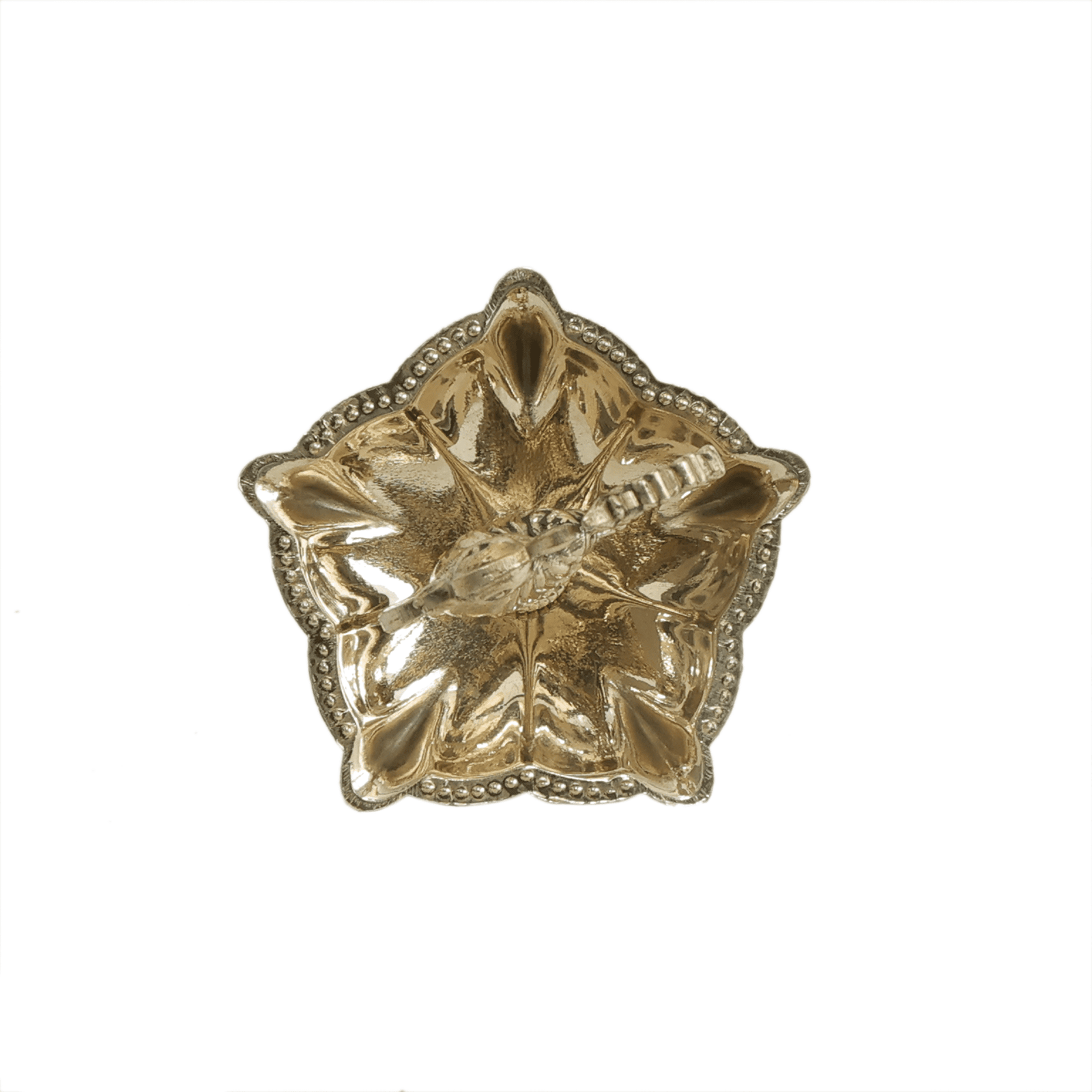 KALARAMBH Brass Divi 2.8 Inch, 1 Pcs KALARAMBH Brass Divi 2.8 Inch, 1 Pcs