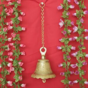 KALARAMBH Brass Bell 13 Inch, 1 Pcs