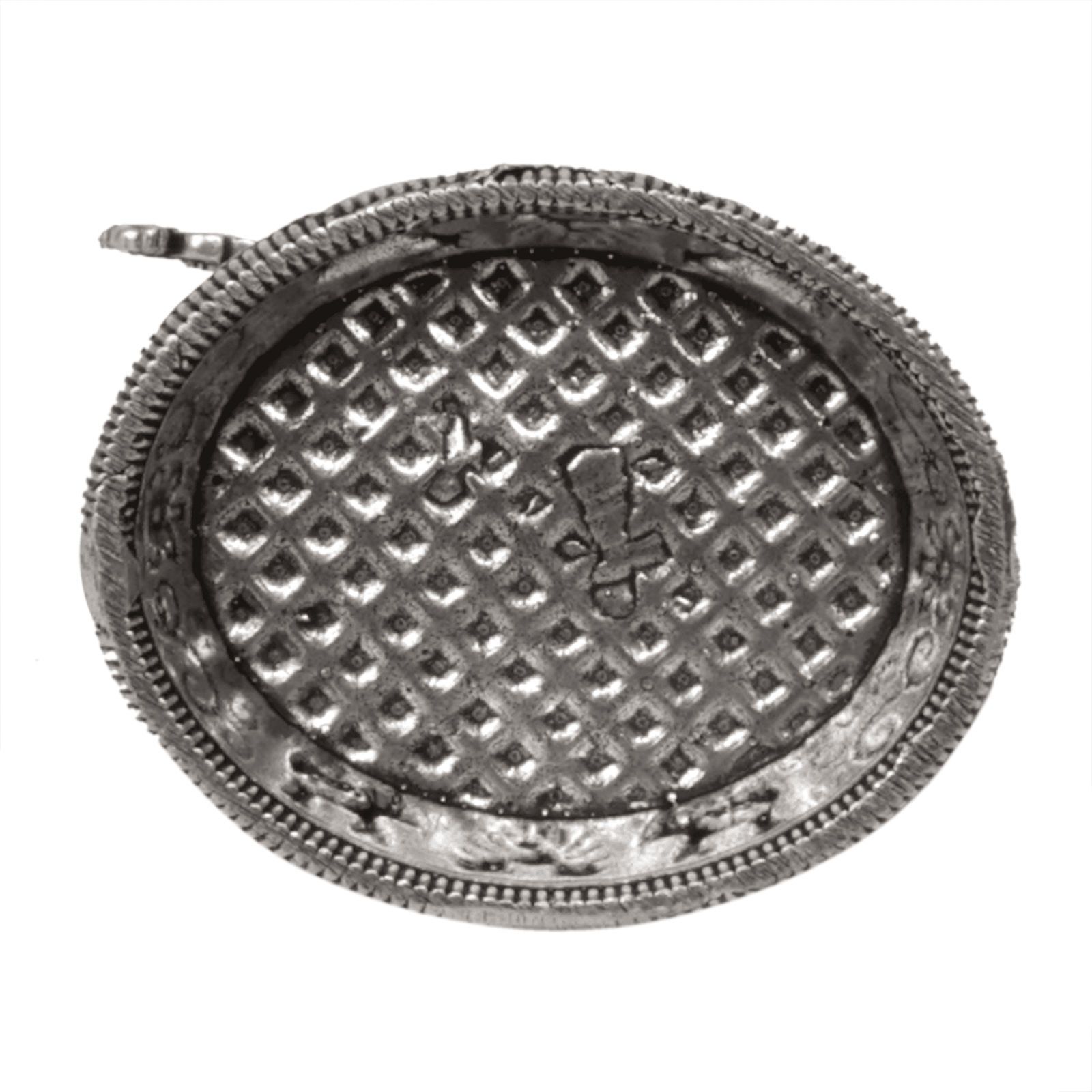 BH12099_5 KALARAMBH Silver Krishna 6.4 Inch, Pcs