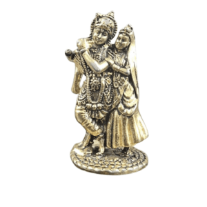 KALARAMBH Brass Radhe Krishna 1.3 Inch, 1 Pcs