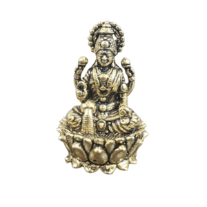 KALARAMBH Brass Lakshmi 1.1 Inch, 1 Pcs