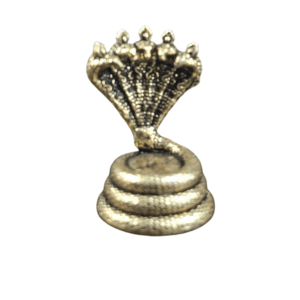 KALARAMBH Brass 5 Face Snake 1 Inch, 1 Pcs