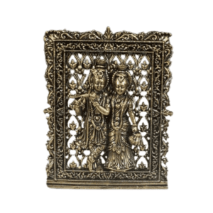 Brass Radhe krishna frame 3 Inch KBH12611