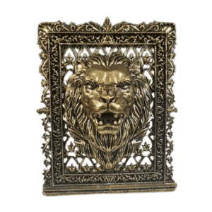 Brass Lion Frame 3 Inch KBH12614