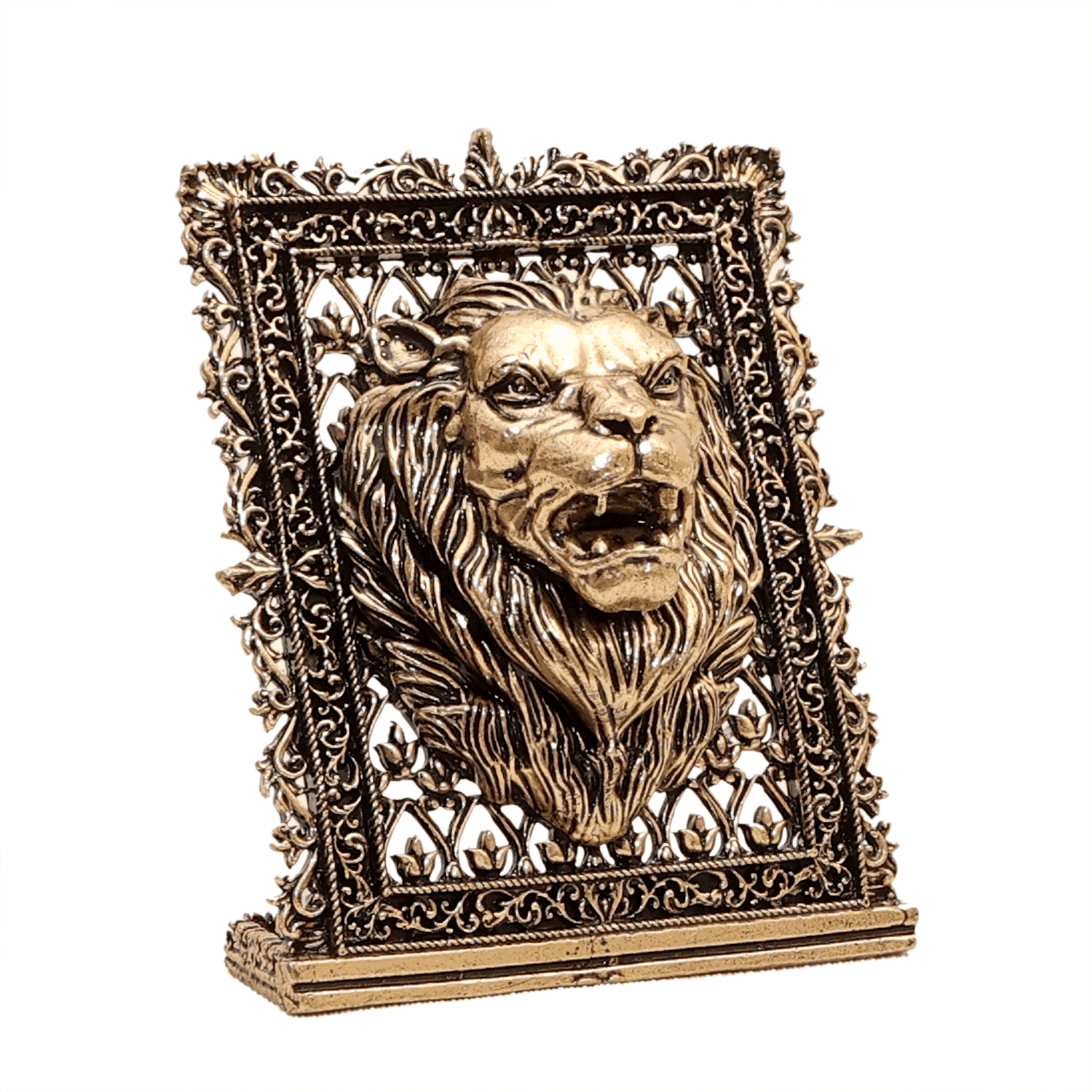 Brass Lion Frame 3 Inch BH12614 Brass Lion Frame 3 Inch BH12614