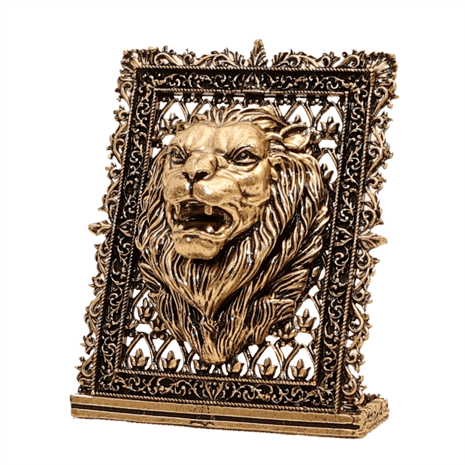 Brass Lion Frame 3 Inch BH12614 Brass Lion Frame 3 Inch BH12614