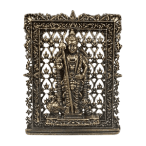 Brass Kartikeya (murgan ) Frame 3 Inch KBH12618