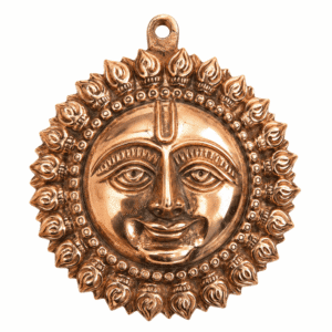 Brass Sun wall hanging copper 4.5 Inch KBH12642