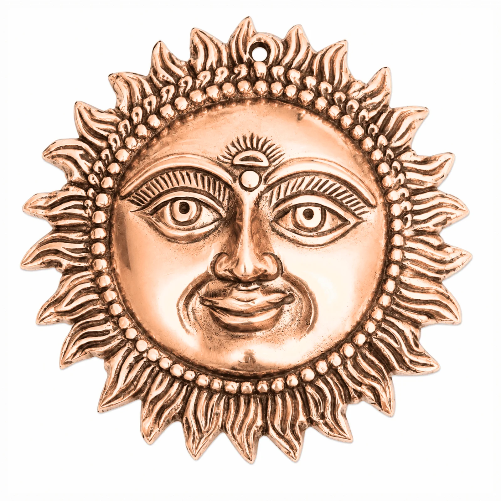 Brass Sun wall hanging copper 8 Inch KBH12643 Brass Sun wall hanging copper 8 Inch KBH12643