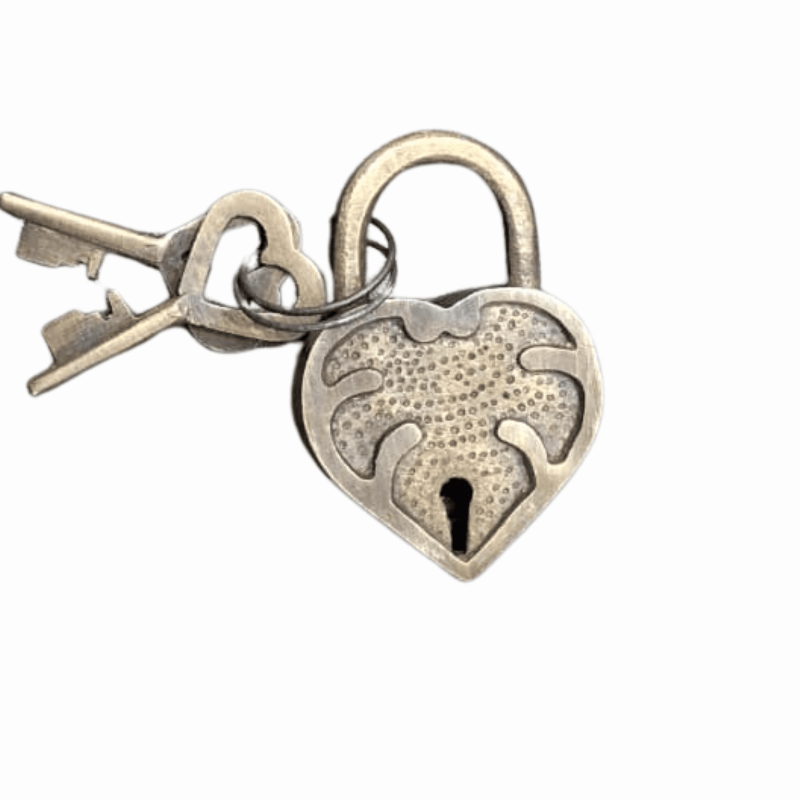 Brass Heart Lock 2 Inch KBH12673 Brass Heart Lock 2 Inch KBH12673