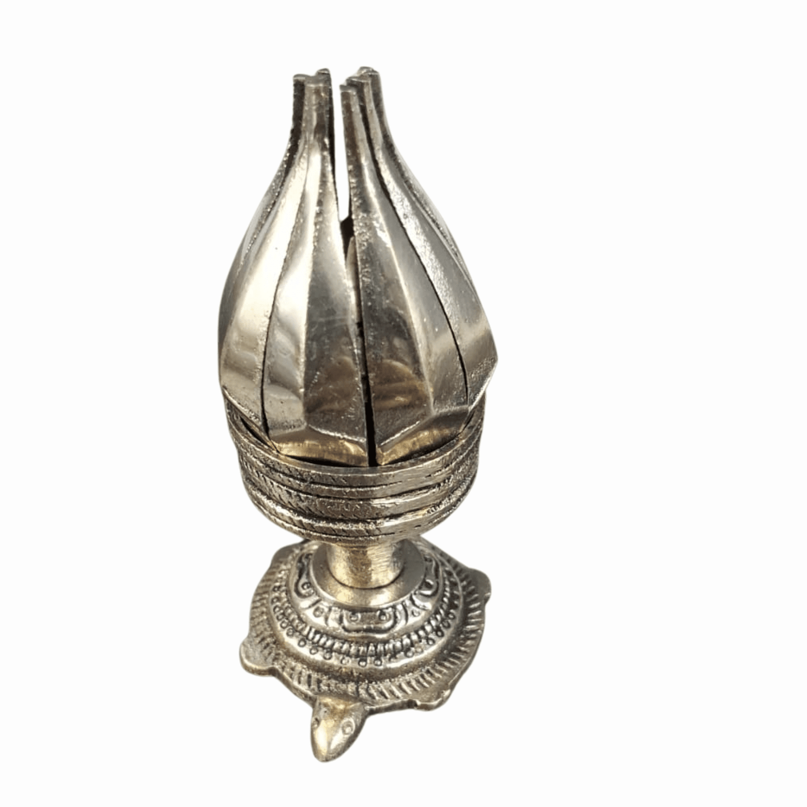 BH12688 brass Tortoise Shivling Stand 3.5 Inch KBH12688