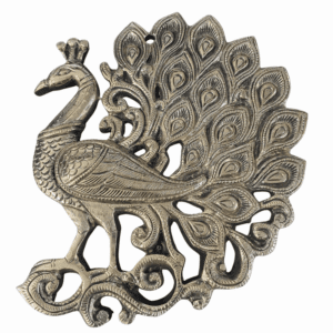 Brass Peacock 7.8 Inch