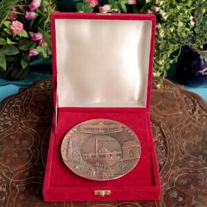 KALARAMBH velvet Metal Plate Delhi -GN With Box 2.2 Inch, 1 Pcs
