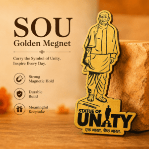 Acrylic SOU Golden Megnet 6 Inch kBH09965