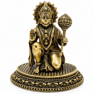 Brass Hanuman 1.2 Inch KBH12695