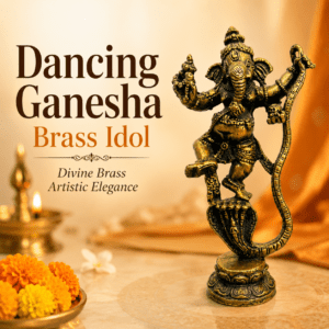 Brass Ganesha 2.8 Inch BH10225
