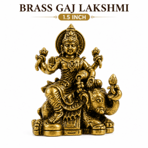 Brass Gaj lakshmi 1.5 Inch KBH12440