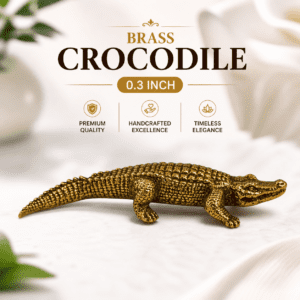 Brass Crocodile 0.3 Inch KBH12396