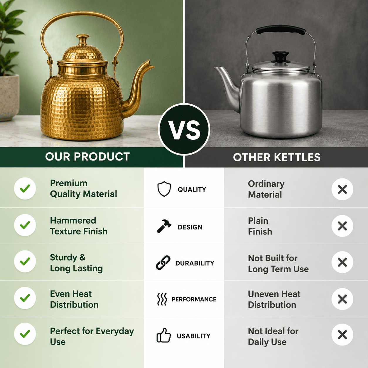 Brass Kettle 8 Inch BH10531 Brass Kettle 8 Inch BH10531