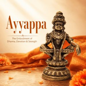 Brass Ayyappa 1.3 Inch KBH8562_42