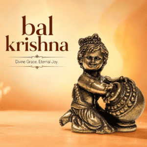Brass Bal krishna 1 Inch KBH8562_43