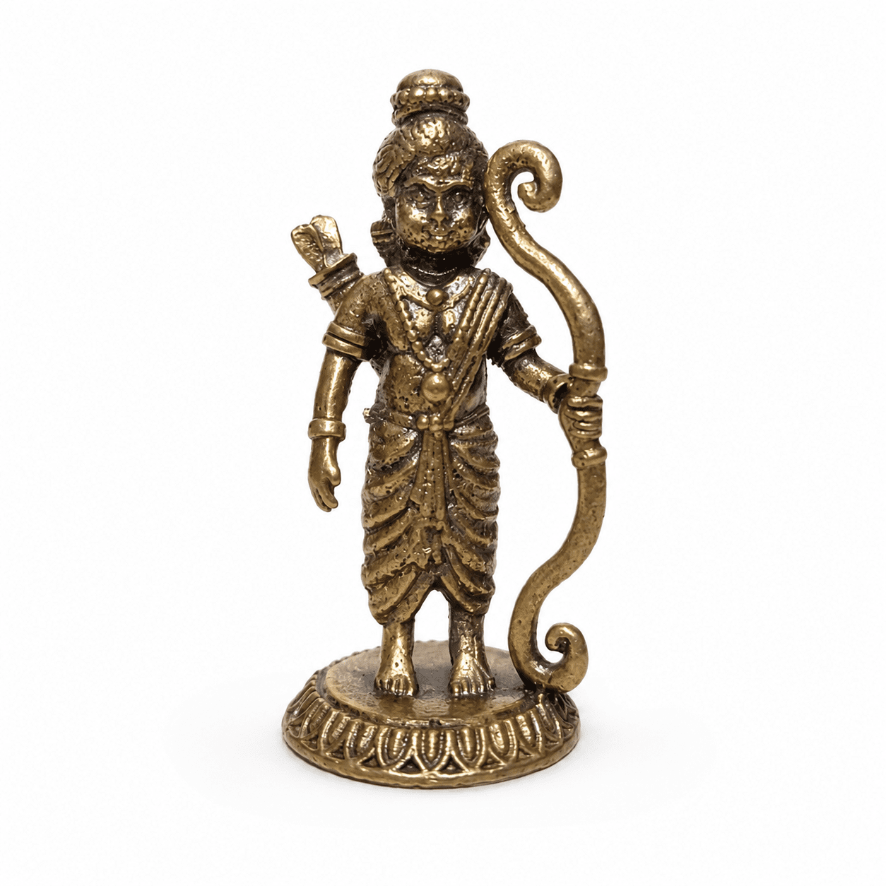 Brass Ram Lalla 1.5 Inch BH8562_97 Brass Ram Lalla 1.5 Inch BH8562_97