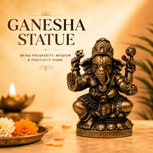 Brass Ganesha 1.2 Inch BH8562_72