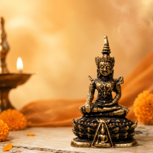 Brass Gautam Buddha 1.7 Inch KBH8562_56
