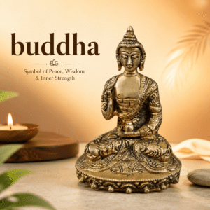 brass buddha 5 Inch KBH12681