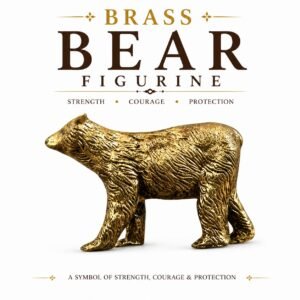 Brass Bear 0.6 Inch KBH11872