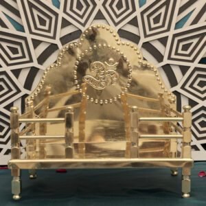 Brass Sinhasan 8.2 Inch KBH12700