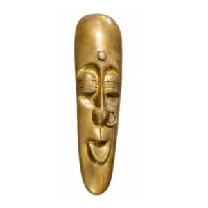 KALARAMBH Brass Face Masks Wall Décor 9 Inch, 1 Pcs