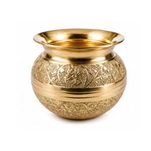 KALARAMBH Brass Pot 2.8 Inch, Pcs