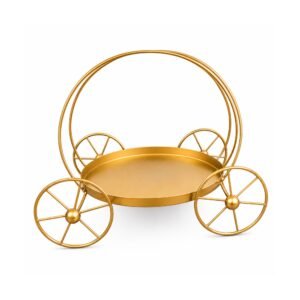 KALARAMBH Brass Basket Tray 9.5 Inch, 1 Pcs