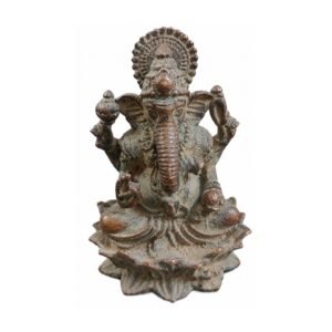 KALARAMBH Brass Ganesha 2.3 Inch, 1 Pcs