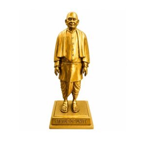 KALARAMBH Brass Sardar Patel Plate 13.5 Inch, 1 Pcs