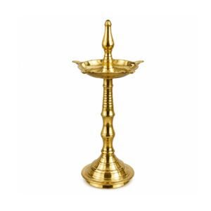 KALARAMBH Brass Divi 6.5 Inch, 1 Pcs