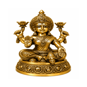 KALARAMBH Brass Lakshmi 15 Inch, 1 Pcs