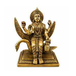 KALARAMBH Brass Brahmani Maa 5 Inch, 1 Pcs