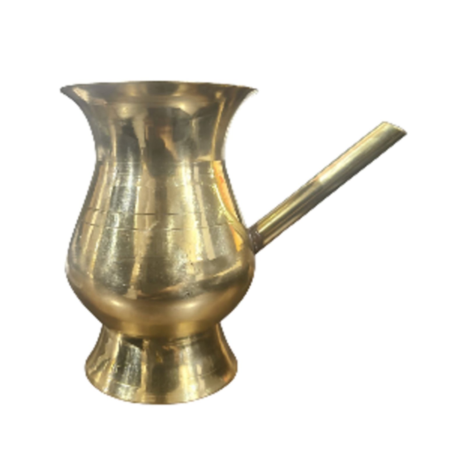KALARAMBH Brass Abhishek Patr 3.5 Inch, 1 Pcs KALARAMBH Brass Abhishek Patr 3.5 Inch, 1 Pcs