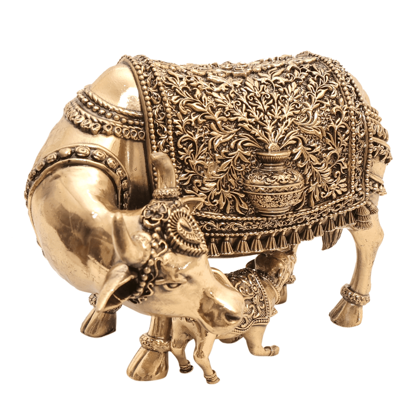 Brass Cow and Calf 5 Inch KBH12471 Brass Cow and Calf 5 Inch KBH12471