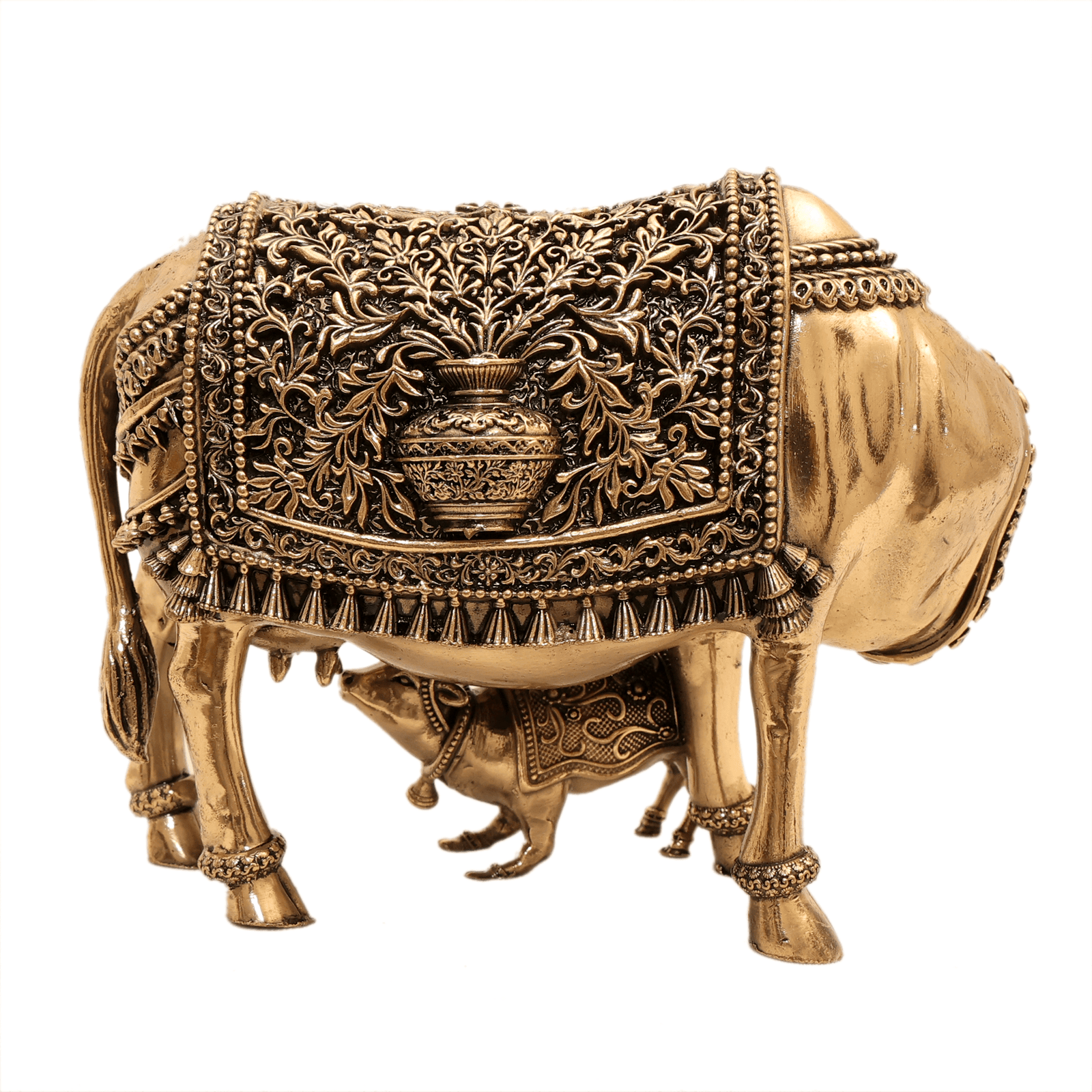 Brass Cow and Calf 5 Inch KBH12471 Brass Cow and Calf 5 Inch KBH12471