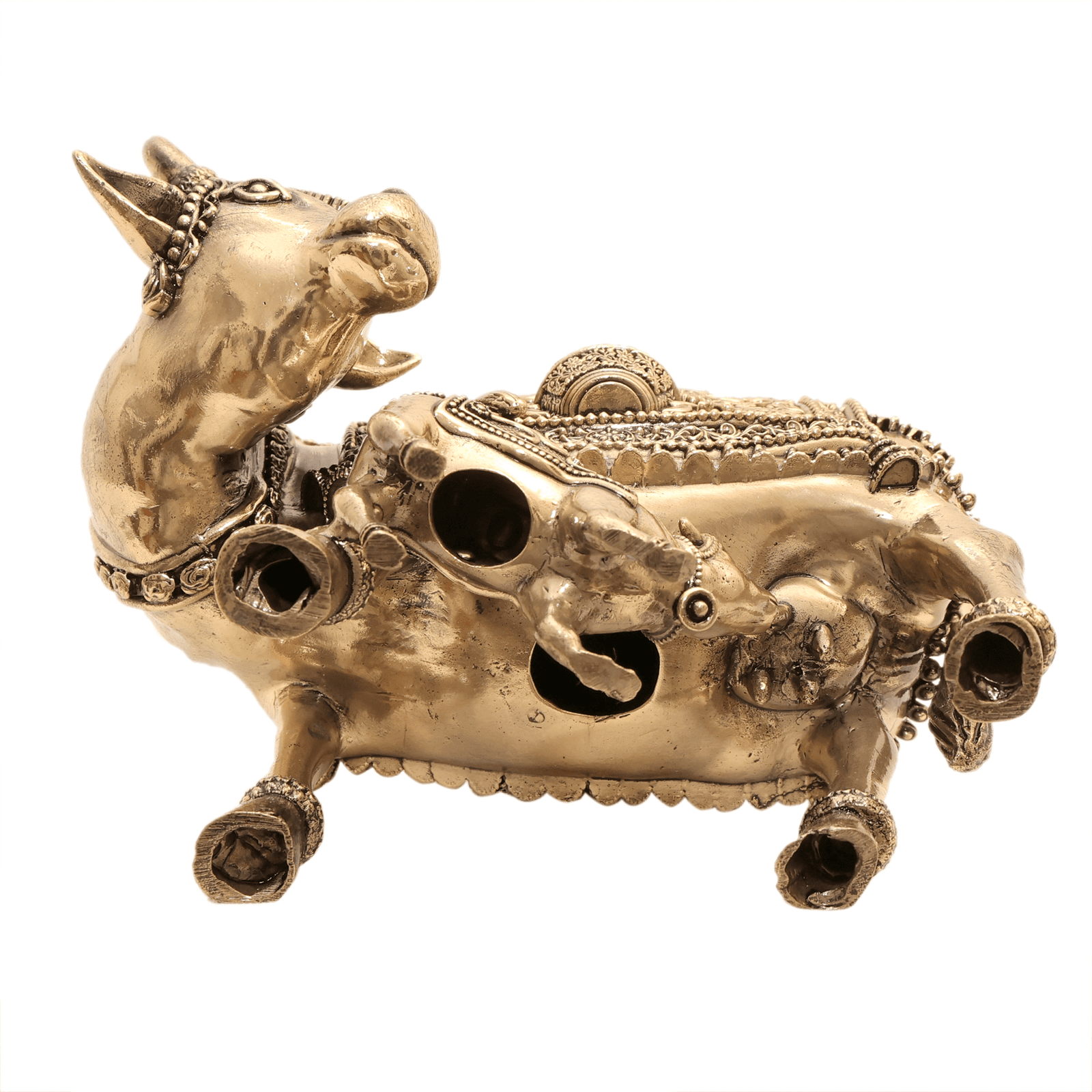 Brass Cow and Calf 5 Inch KBH12471 Brass Cow and Calf 5 Inch KBH12471
