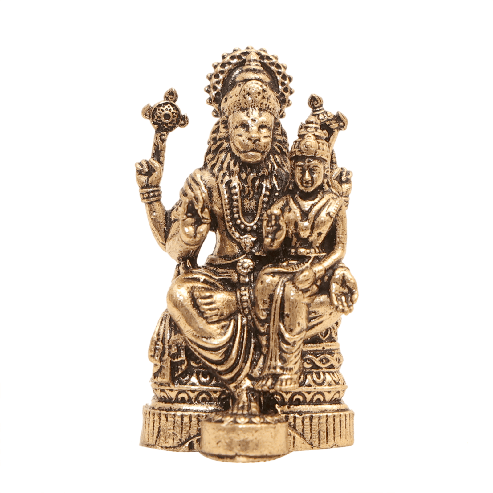 brass Narshimha standing 5 Inch KBH12482 brass Narshimha standing 5 Inch KBH12482
